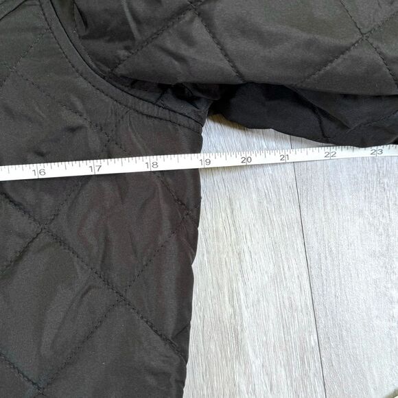 Black Quilted Jacket S - Picture 4 of 6